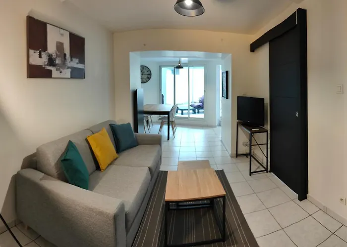 Le Liseo - Terrasse, Véranda Au Cœur Du Centre Apartamento